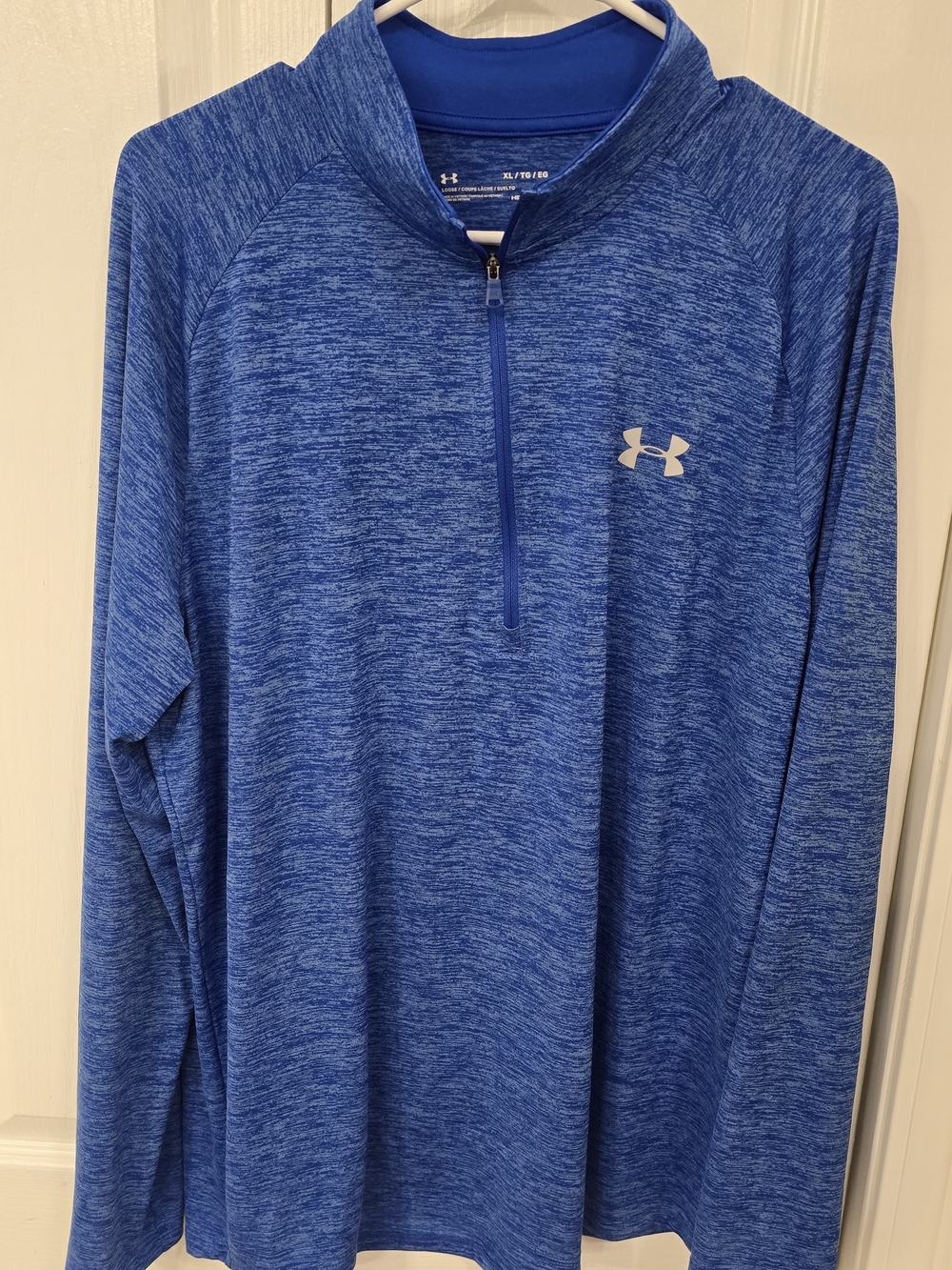 Under Armour Men’s Blue Quarter-Zip Performance Shirt